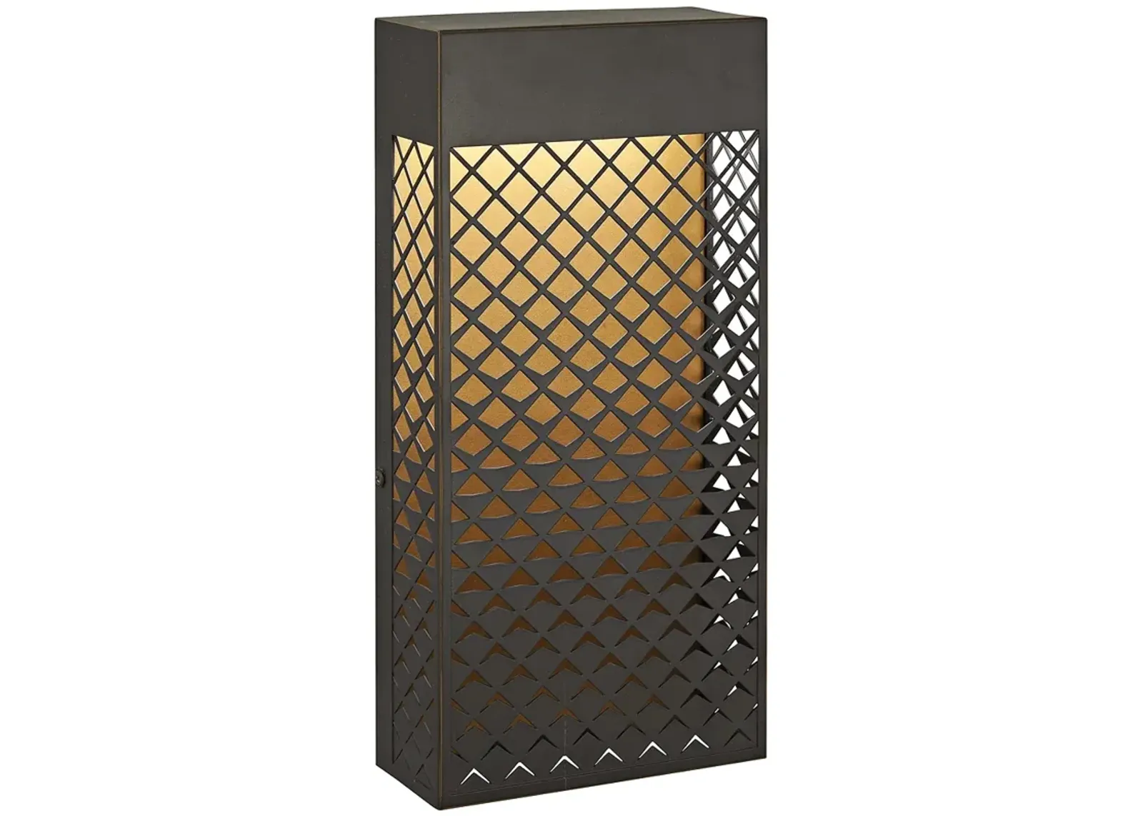 Minka Lavery Guild 14" High Bronze Gold LED Outdoor Pocket Wall Light