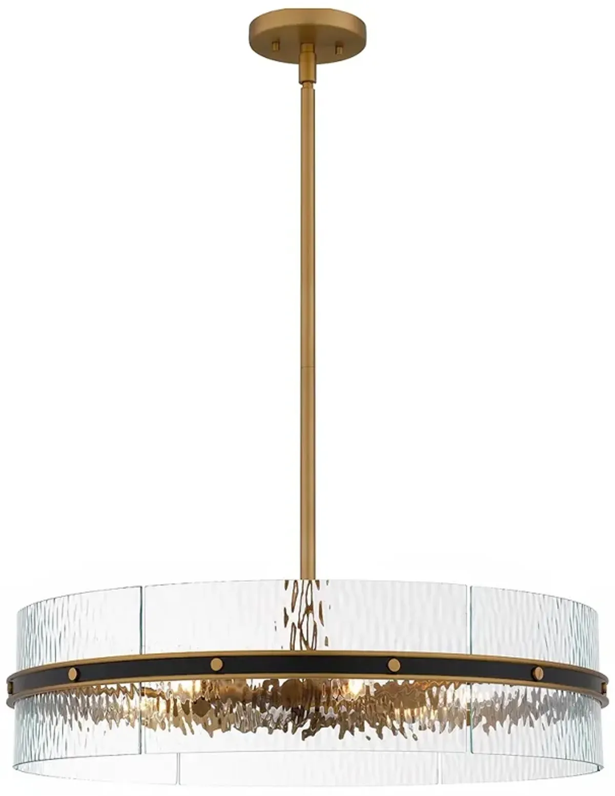 Quoizel Reagan 24" Wide Matte Black Pendant Light