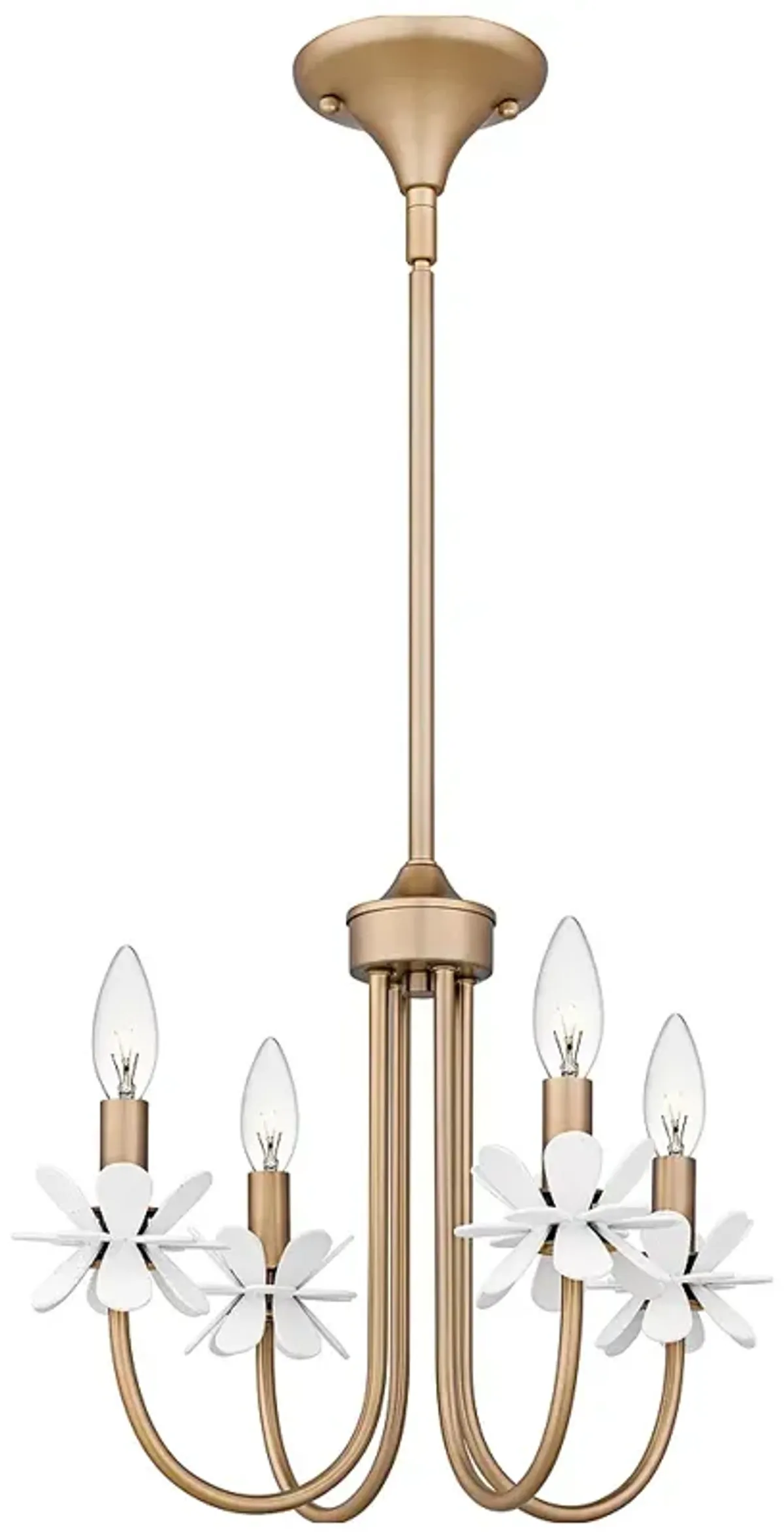 Remy 4-Light Bronze Gold Chandelier