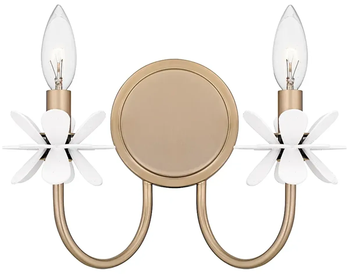 Remy 2-Light Bronze Gold Wall Sconce