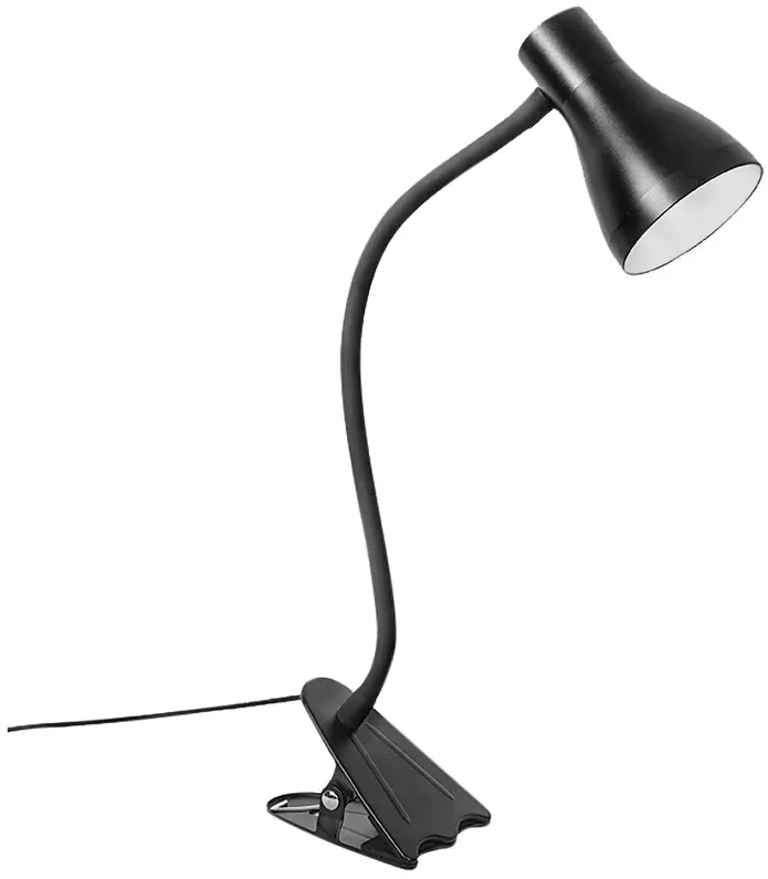 Pro Track Crosby 14 1/2" High Adjustable Black LED Clip-On Book Light