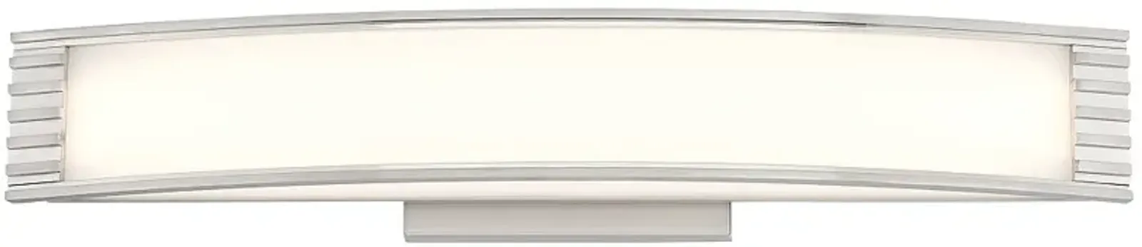 Minka Lavery Vantage LED 24-in Brushed Nickel Vanity Light with Shade