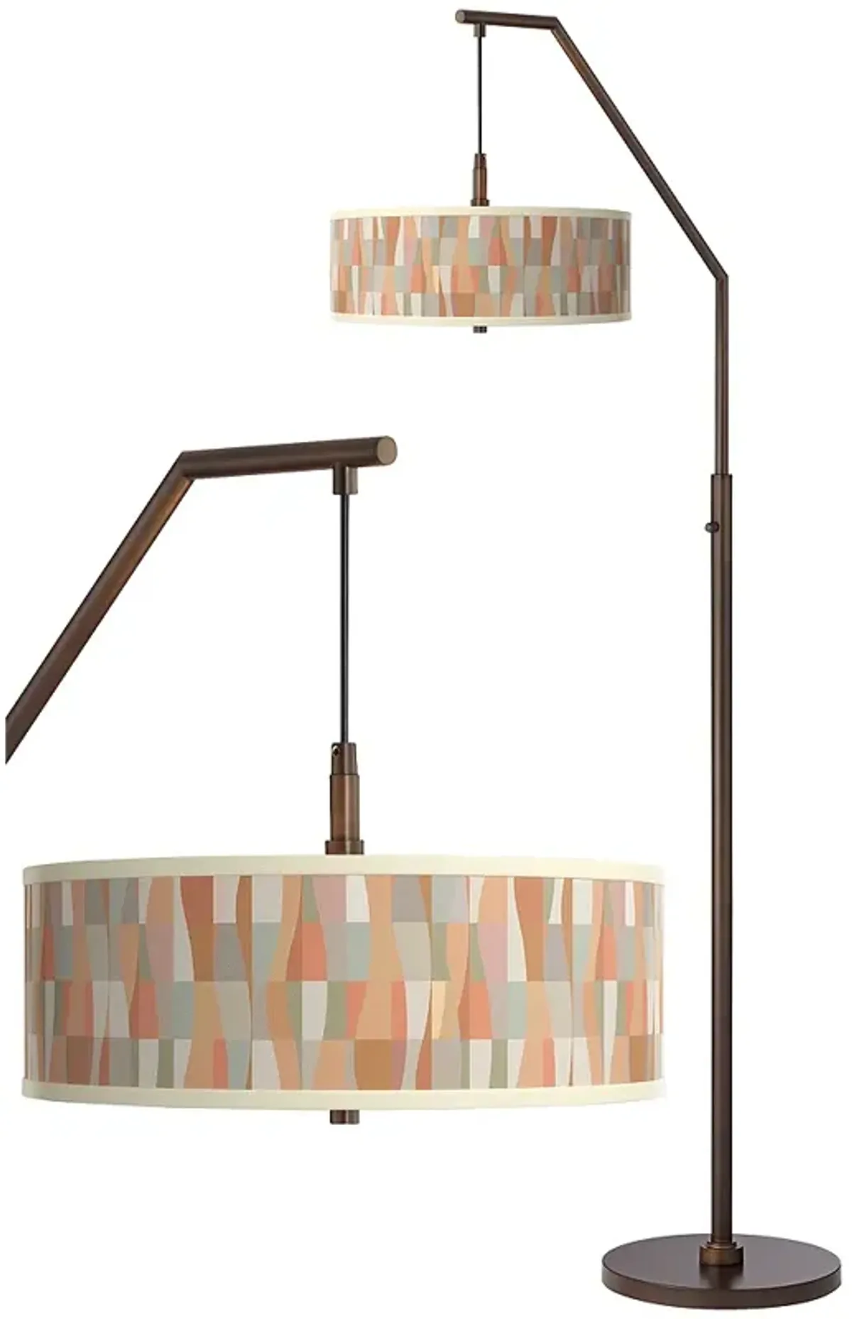 Sedona Bronze Downbridge Arc Floor Lamp