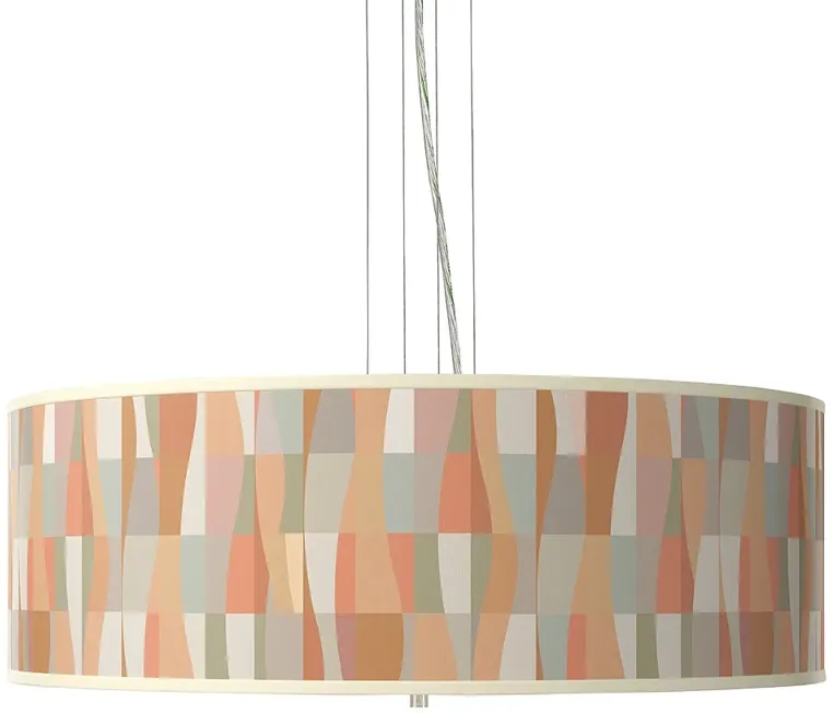 Sedona Giclee 24" Wide 4-Light Pendant Chandelier