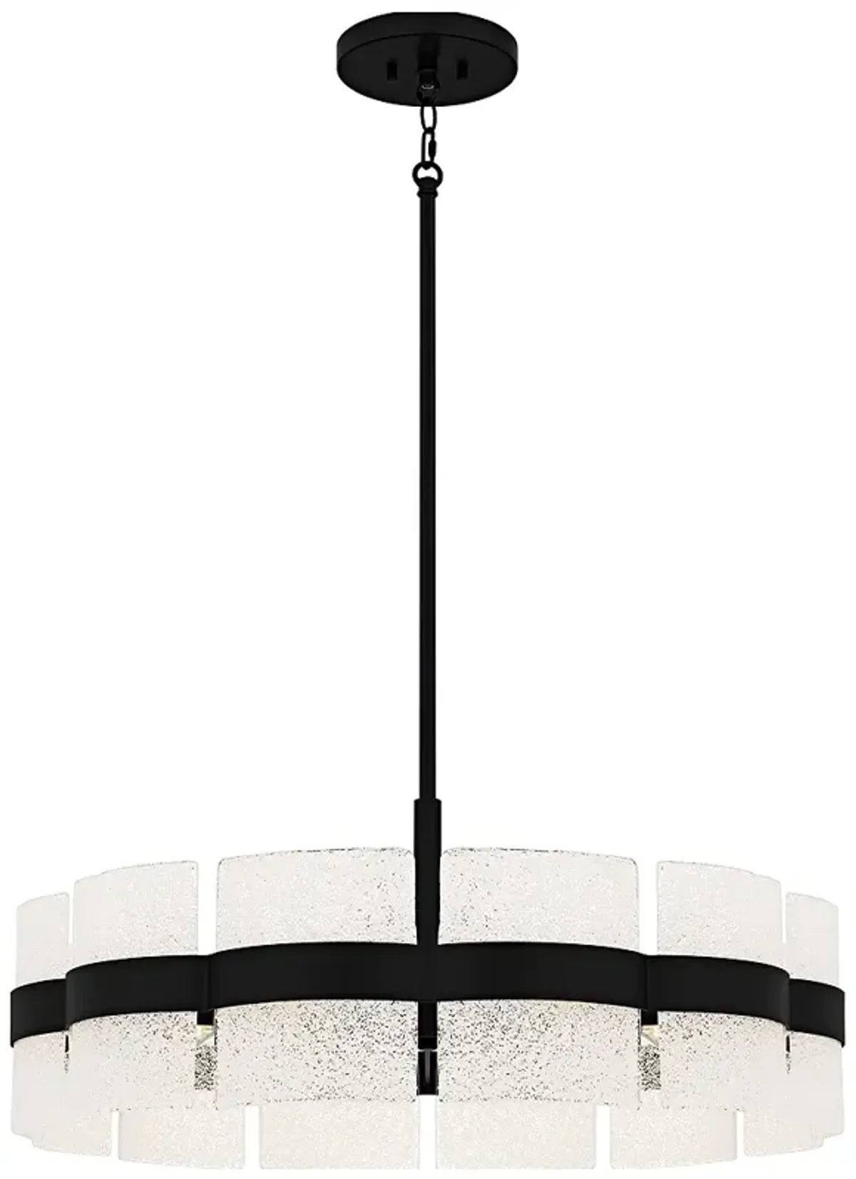 Sweeney 6-Light Matte Black Pendant