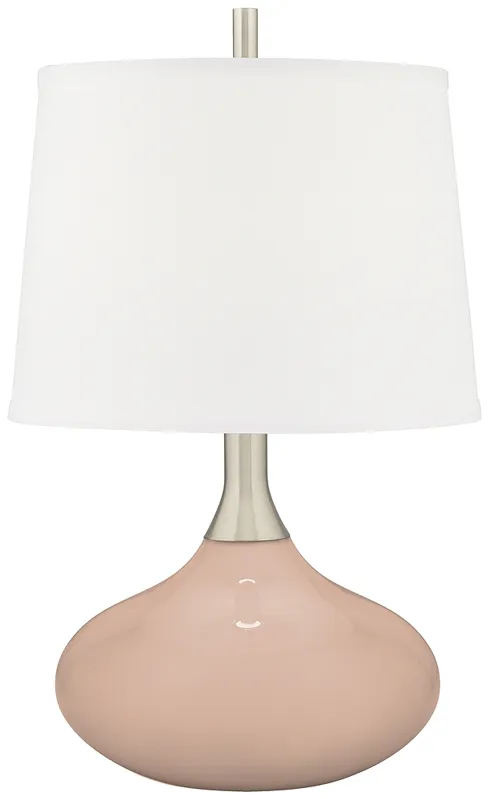 Italian Coral Felix Modern Table Lamp