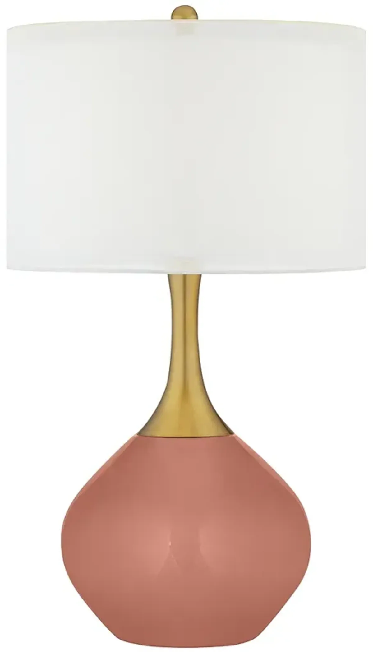 Rojo Dust Nickki Brass Table Lamp