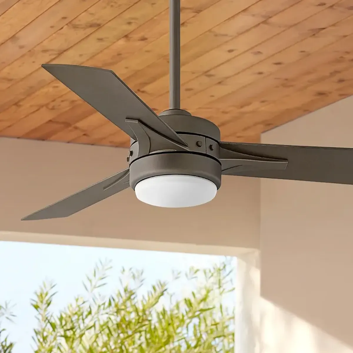 44" Hinkley Ventus Metallic Bronze LED Smart Ceiling Fan