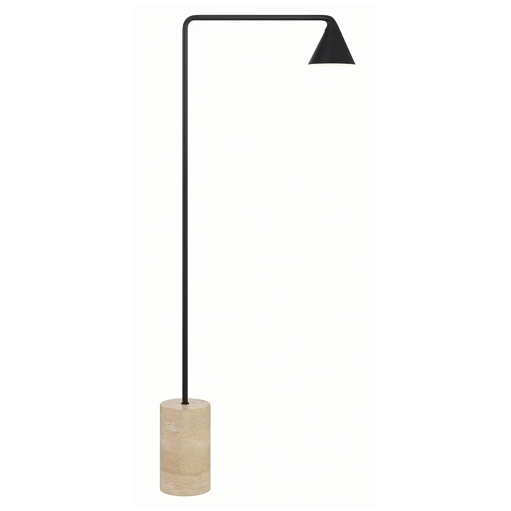 George Kovacs Task Portables 54 1/4" Modern Black LED Floor Lamp