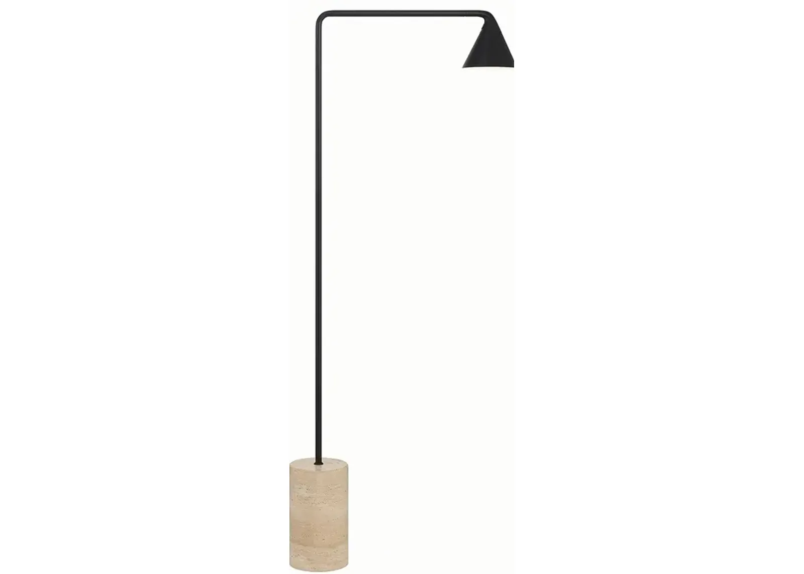 George Kovacs Task Portables 54 1/4" Modern Black LED Floor Lamp