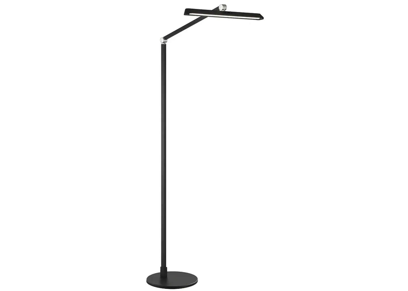 George Kovacs Task Portables 55 1/2" High LED Black Floor Lamp