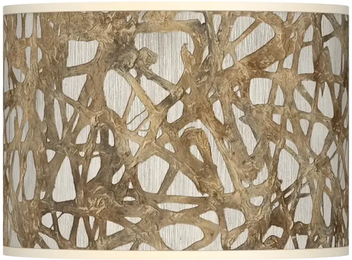 Giclee Glow Organic Nest Giclee Shade 13.5x13.5x10 (Spider)