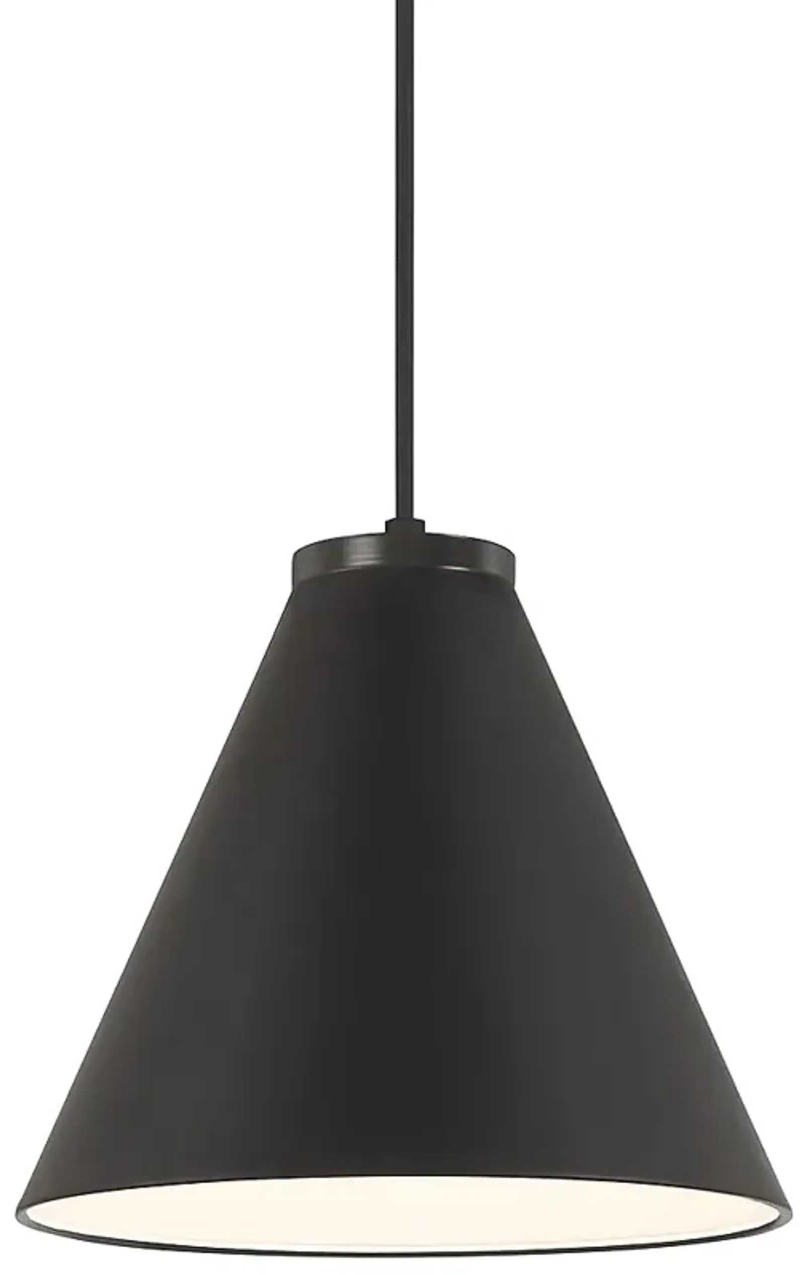 Vantage 10" Wide Coal Cone Mini Pendant