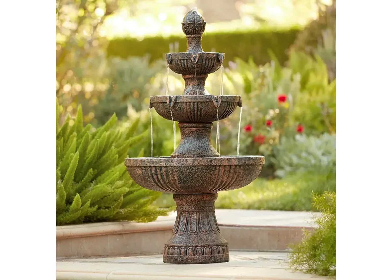 Ravenna 43" High Italian Garden Fountain by John Timberland