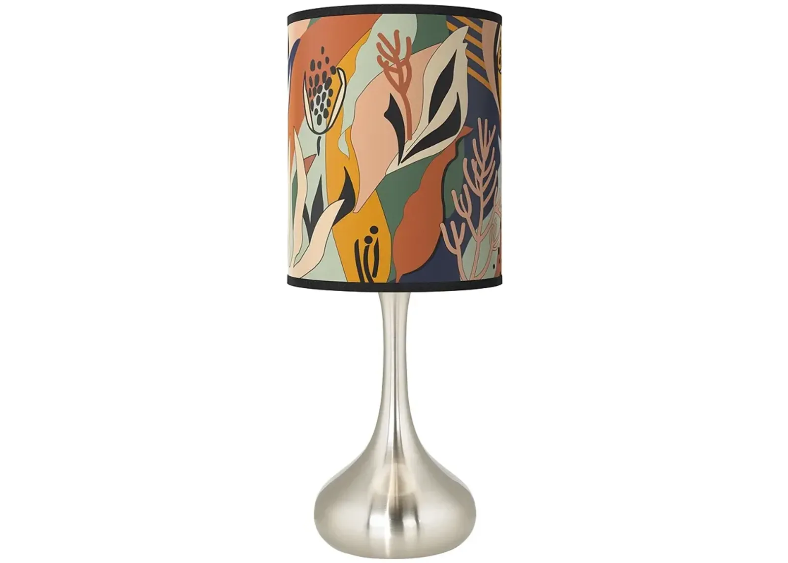 Giclee Glow Droplet 23 1/2" Wild Desert Shade Modern Table Lamp