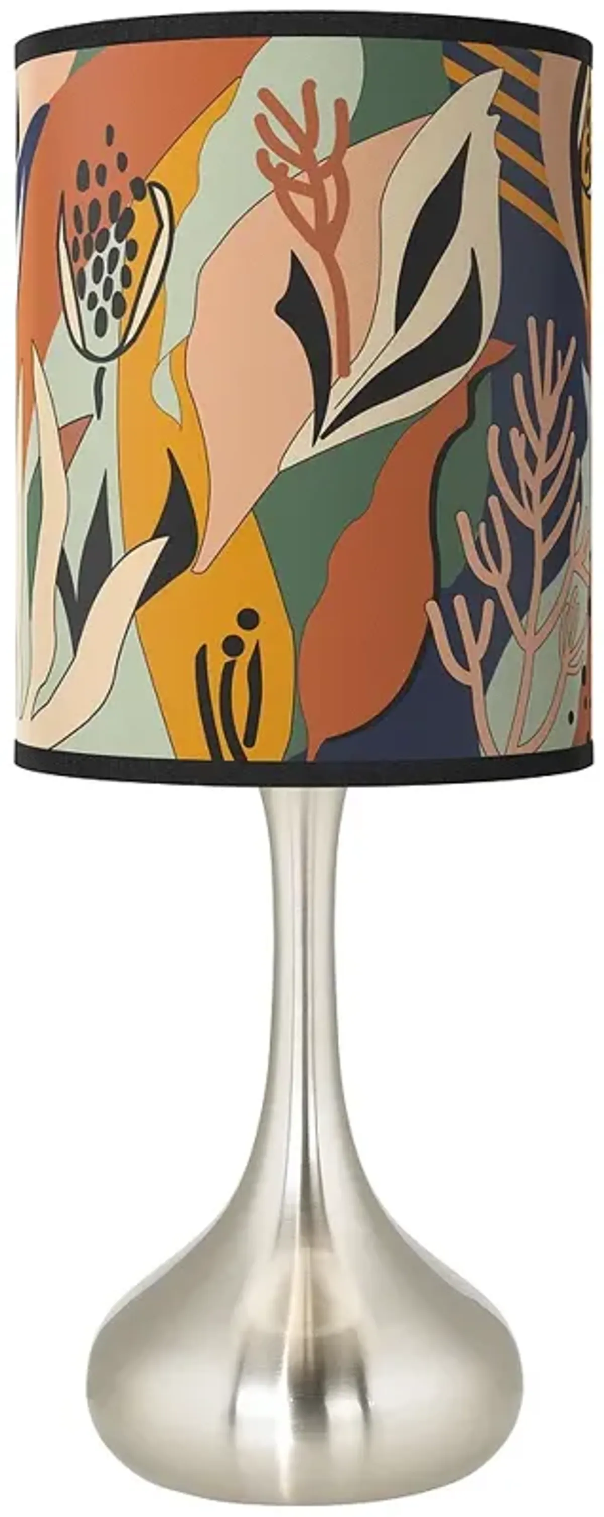 Giclee Glow Droplet 23 1/2" Wild Desert Shade Modern Table Lamp