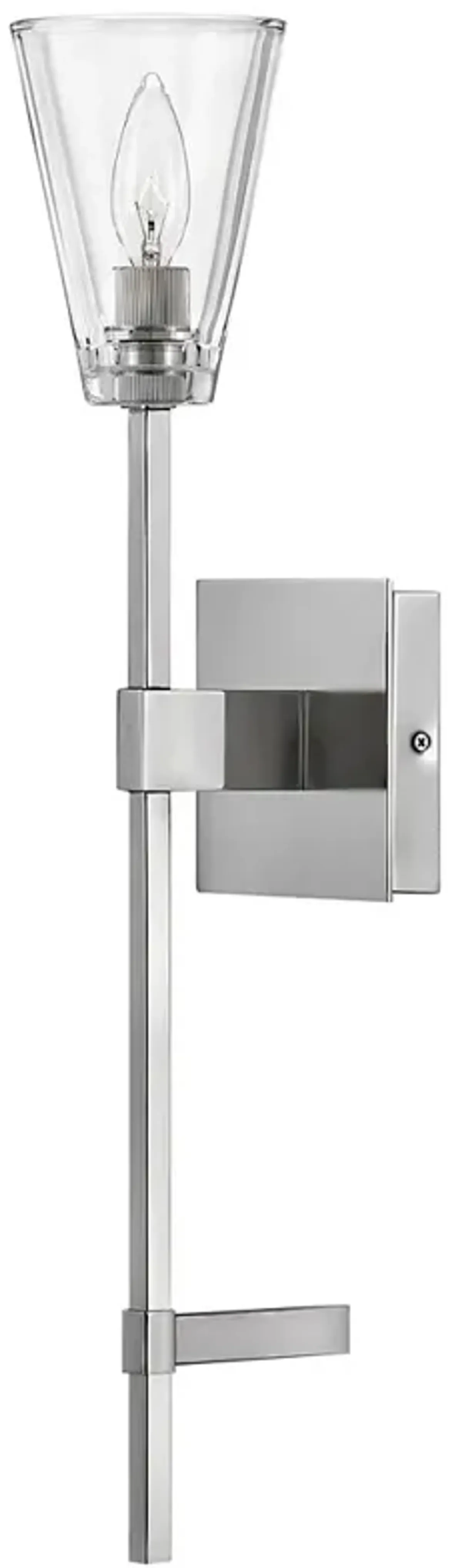 Hinkley Bath Auden Large Single Light Vanity 5" Polished Nickel