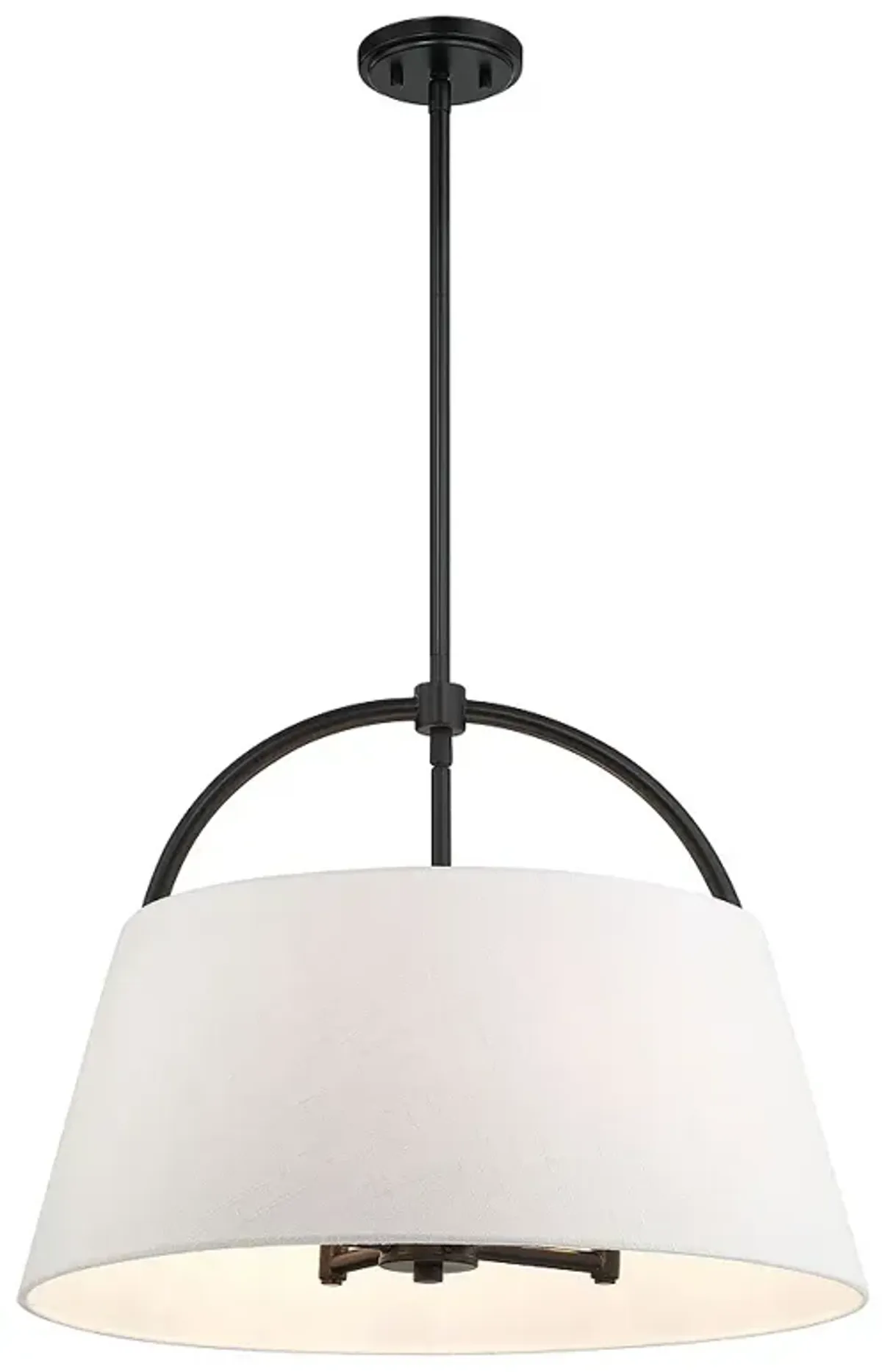 Minka Lavery Headington 4-Light Black Island Chandelier