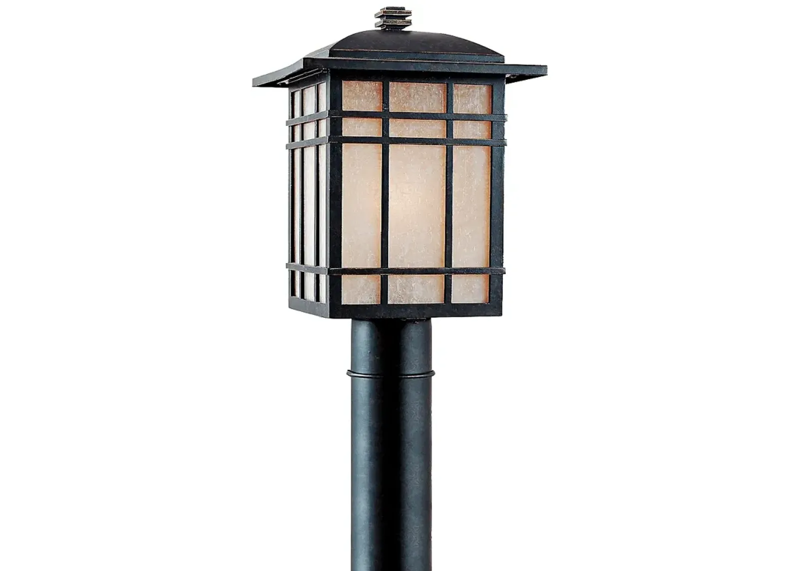 Quoizel Hillcrest 17" High Bronze Outdoor Post Light