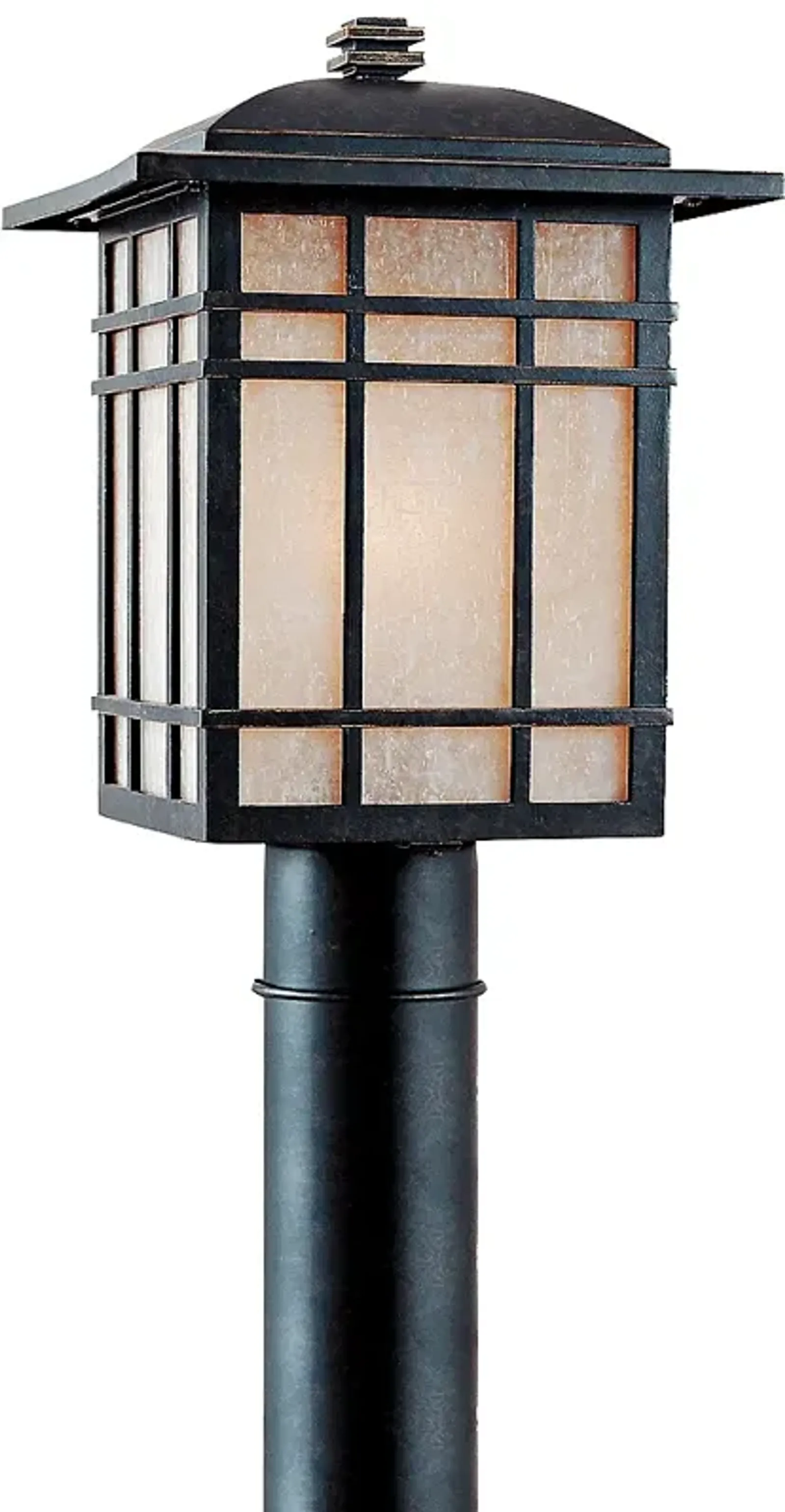 Quoizel Hillcrest 17" High Bronze Outdoor Post Light