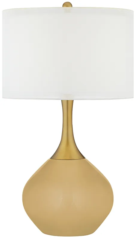 Empire Gold Nickki Brass Table Lamp