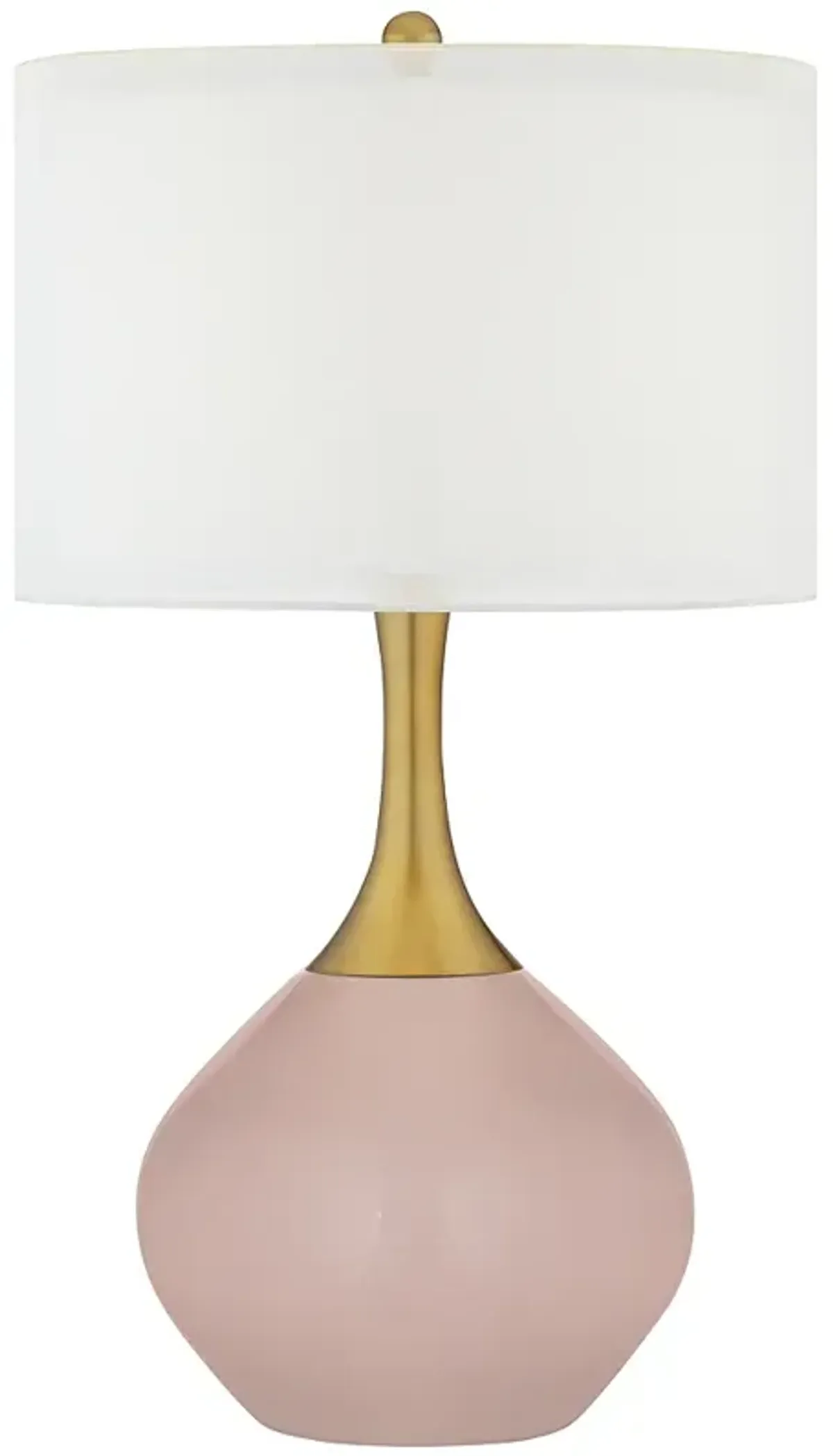 Glamour Nickki Brass Table Lamp