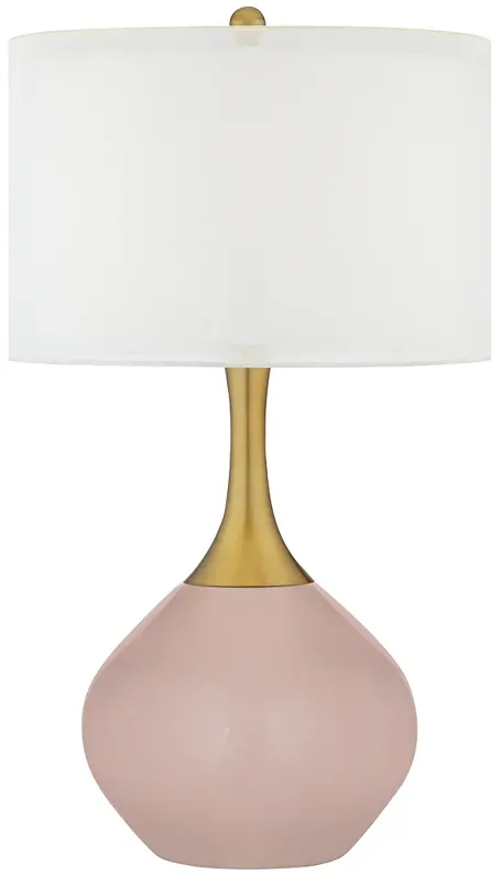 Glamour Nickki Brass Table Lamp