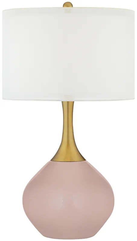 Glamour Nickki Brass Table Lamp