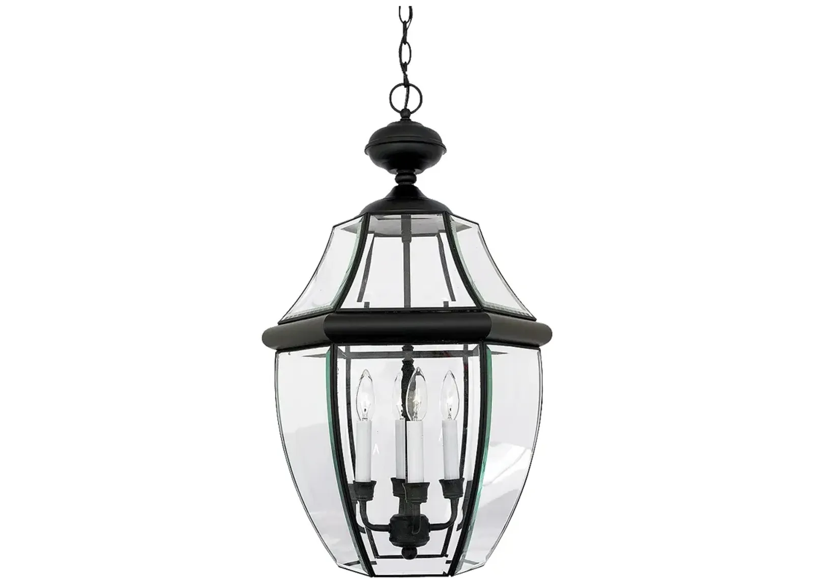 Newbury 26 1/2" High Mystic Black Outdoor Hanging Light