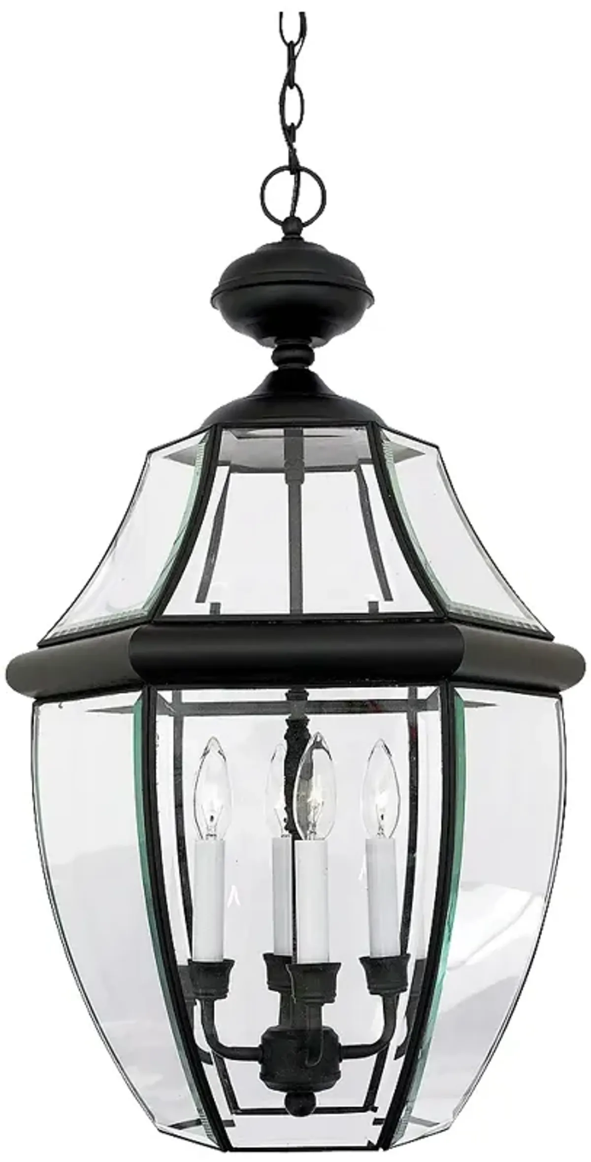 Newbury 26 1/2" High Mystic Black Outdoor Hanging Light