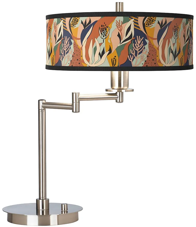 Wild Desert Giclee CFL Swing Arm Desk Lamp