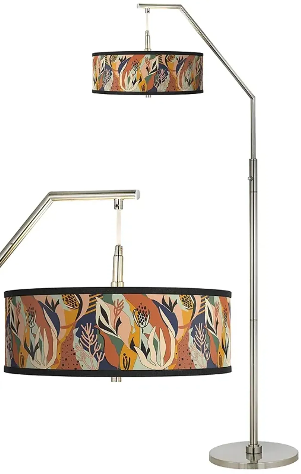 Wild Desert Giclee Shade Arc Floor Lamp