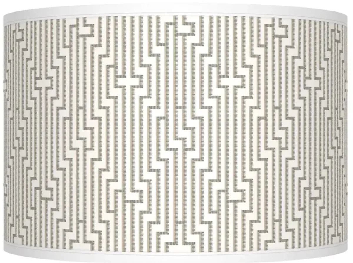 Diamond Maze Giclee Shade 12x12x8.5 (Spider)