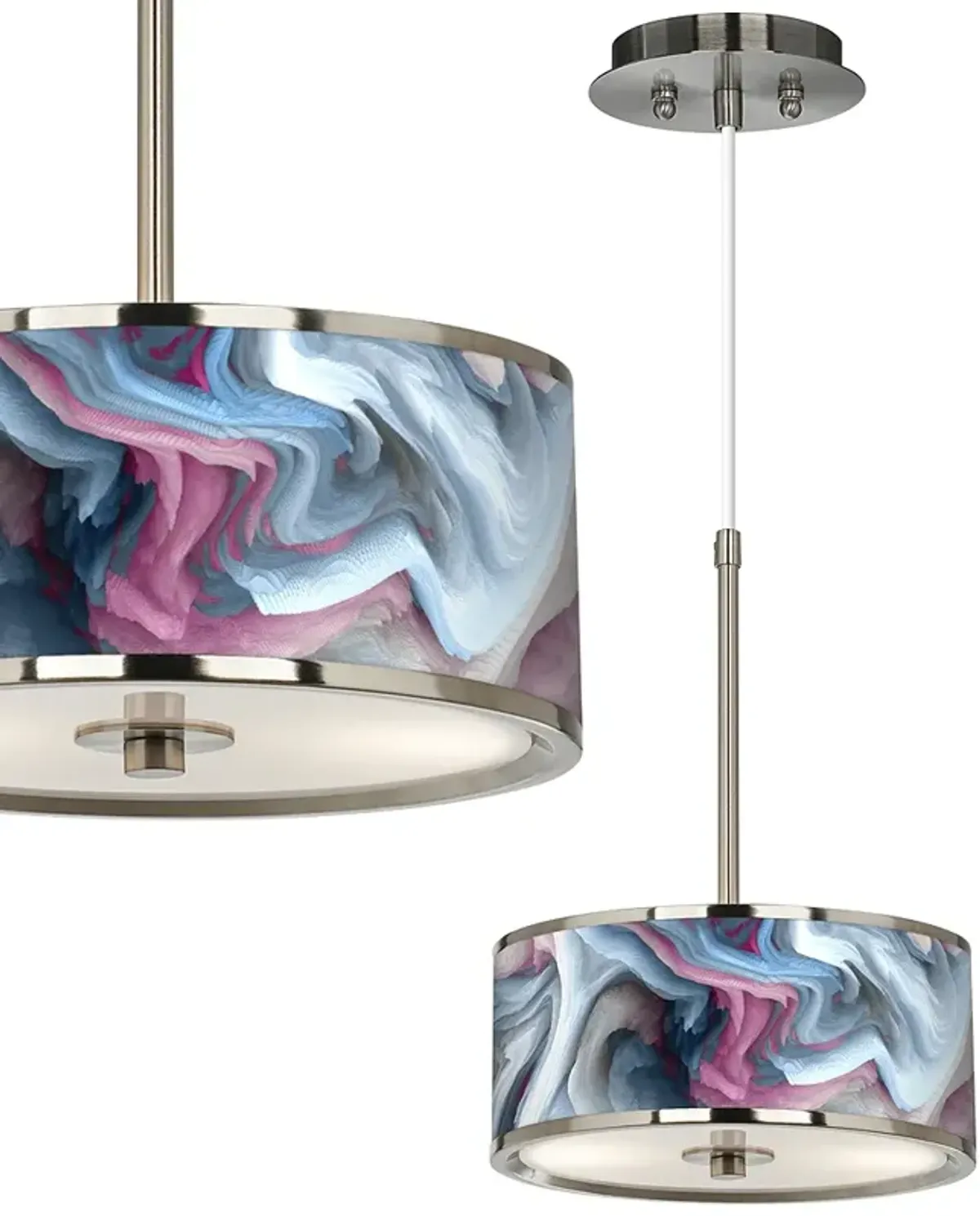 Europa Giclee Glow 10 1/4" Wide Pendant Light