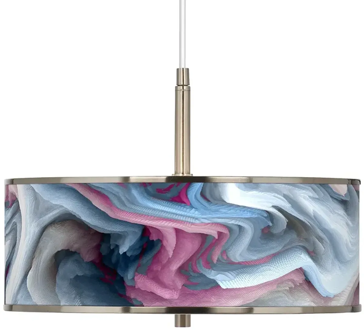 Europa Giclee Glow 16" Wide Pendant Light