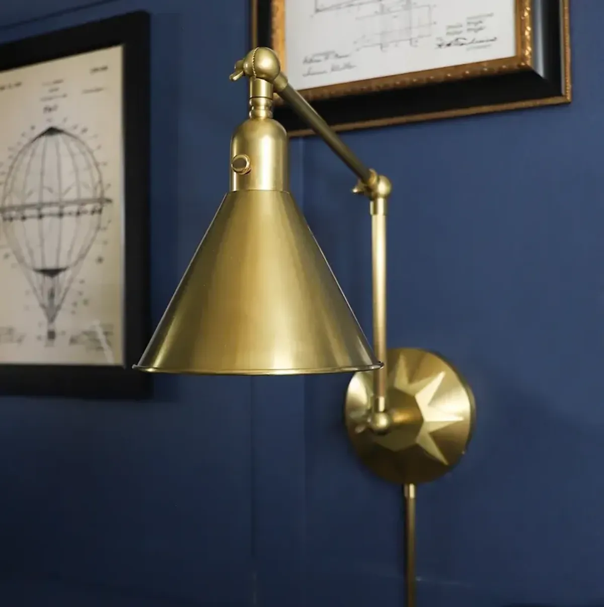 Crystorama Morgan 23" High Aged Brass Wall Sconce