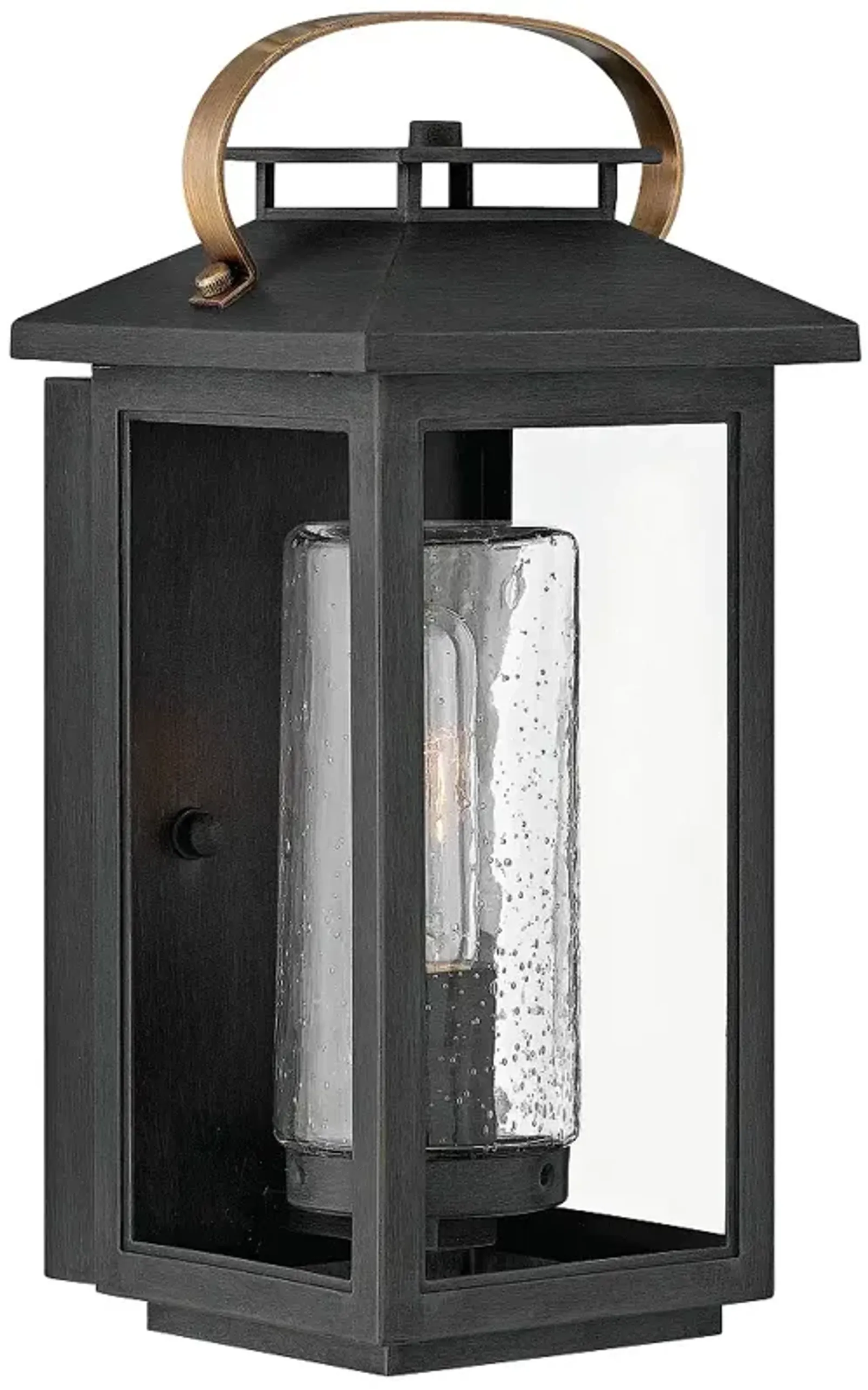 Hinkley Atwater 14" High Black Outdoor Wall Light