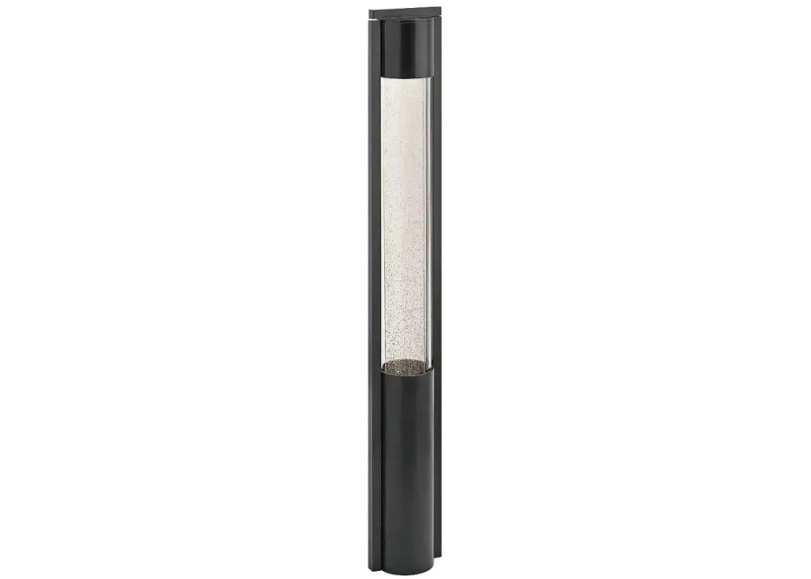 Hinkley Shelter 30" High Modern Black LED 120V Bollard Landscape Light