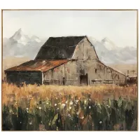 Crestview Collection "Montana Skies" Framed Canvas