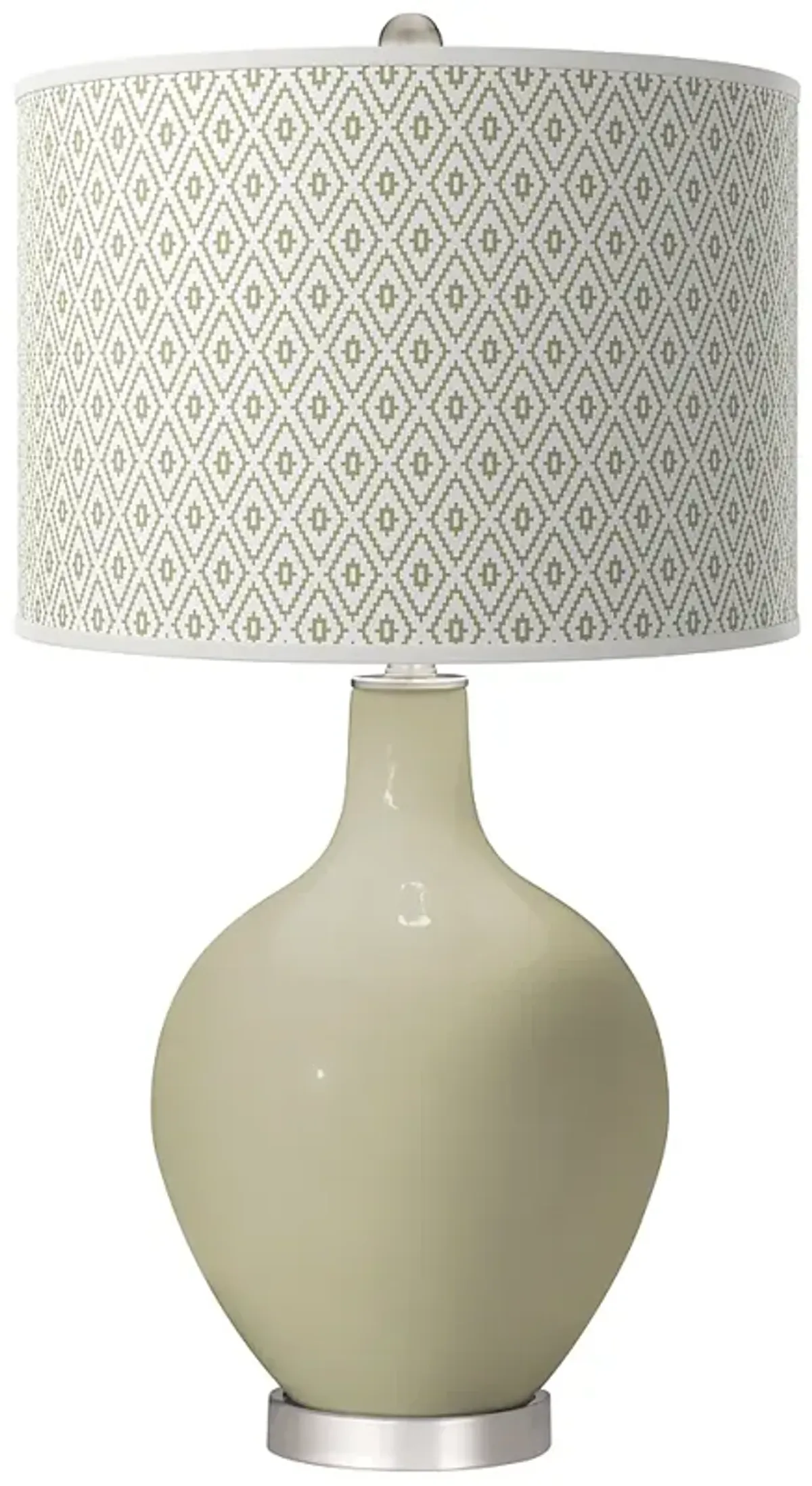 Sage Diamonds Ovo Table Lamp