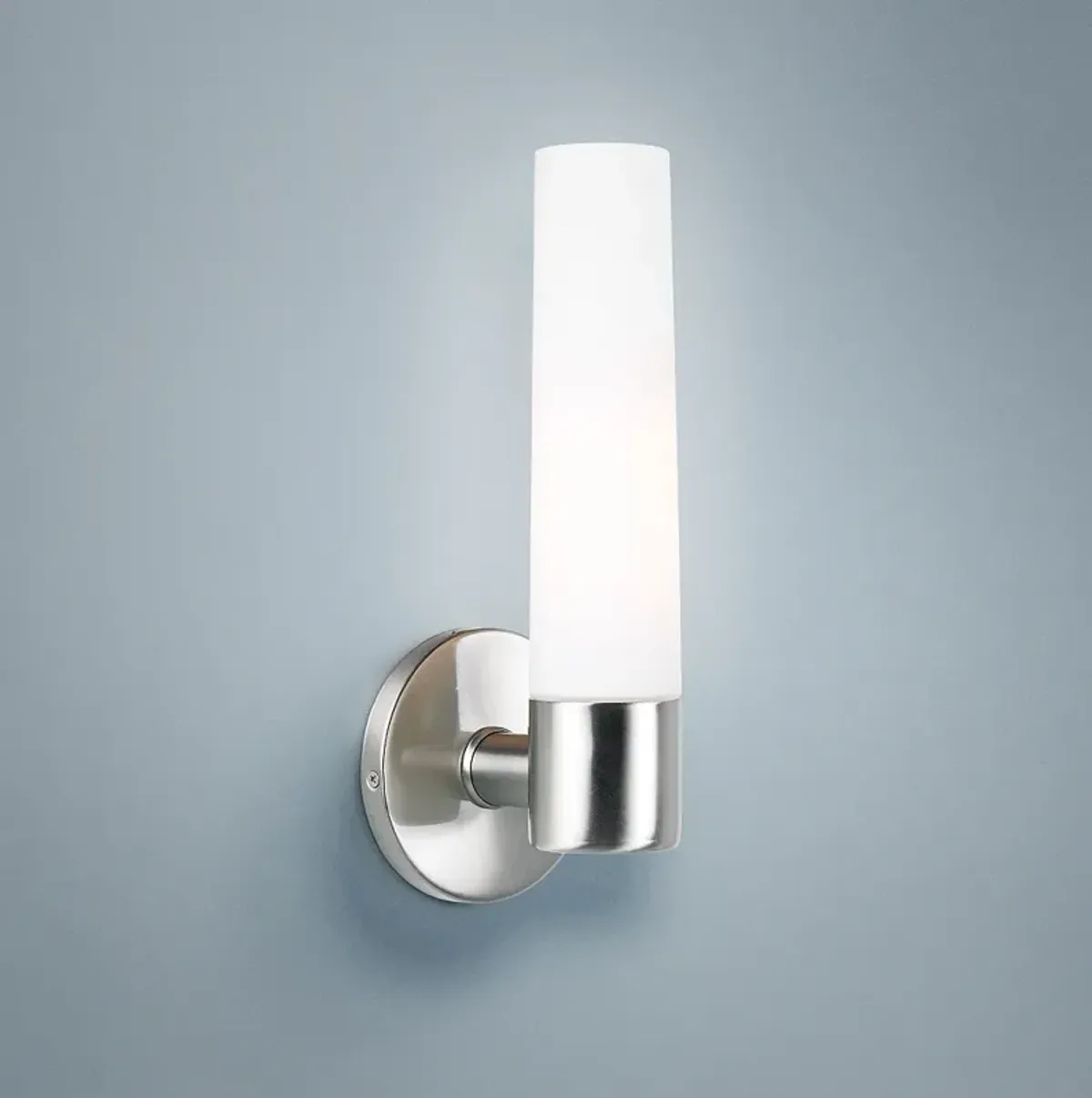 George Kovacs Saber 12 1/2" High Brushed Nickel Wall Sconce