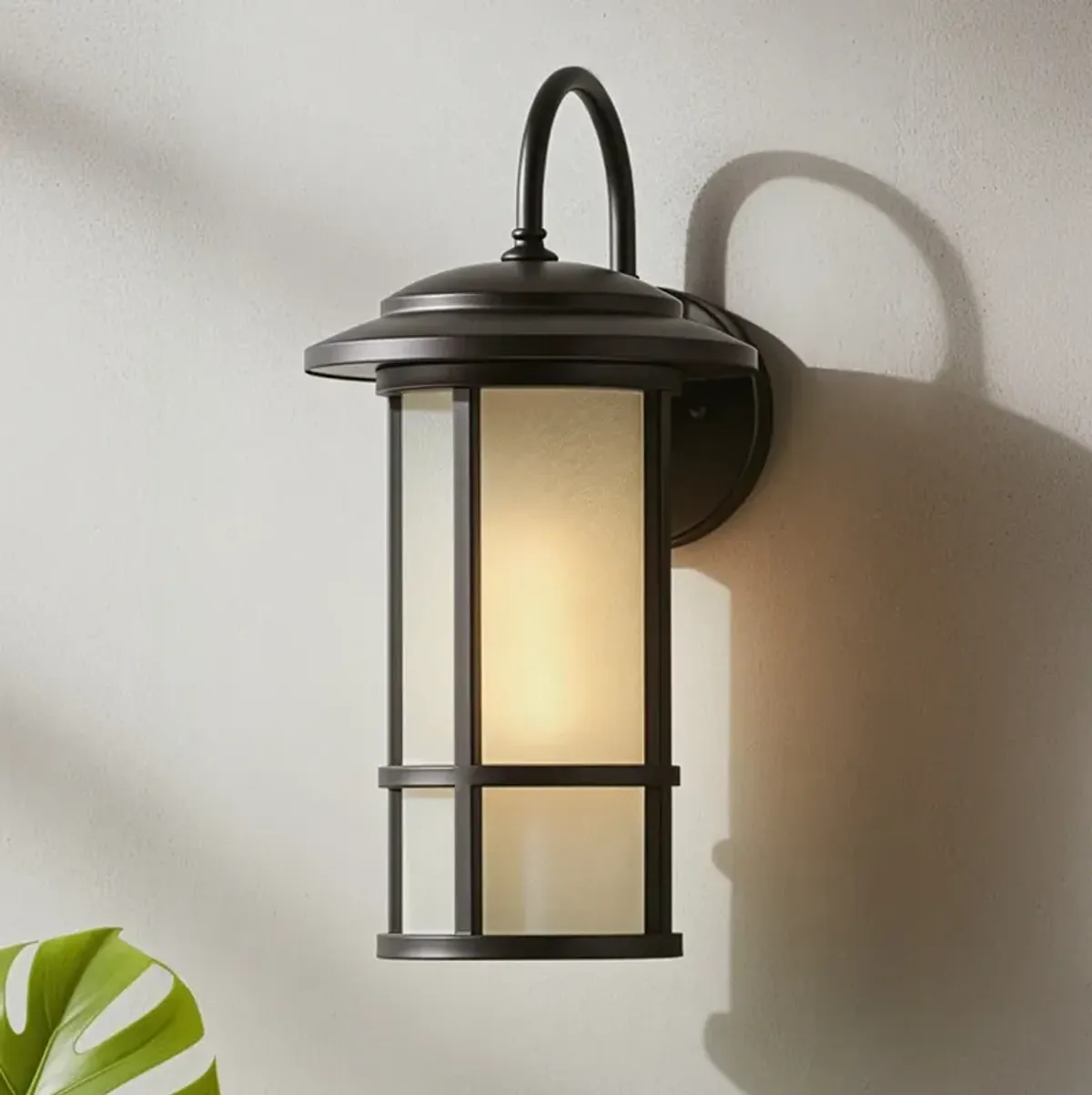 Cressona 15 1/2" High Oil-Rubbed Bronze Outdoor Wall Light