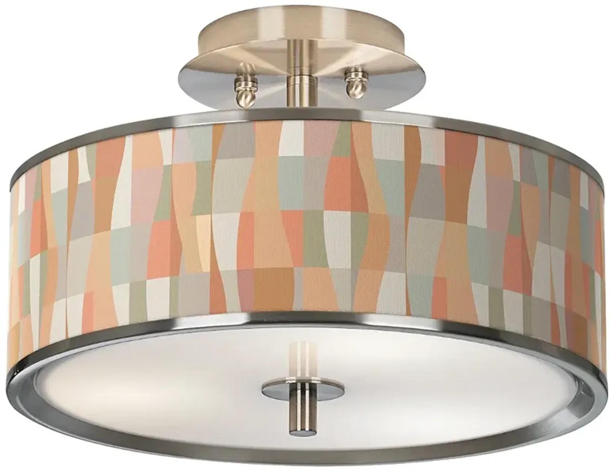 Sedona Giclee Glow 14" Wide Ceiling Light