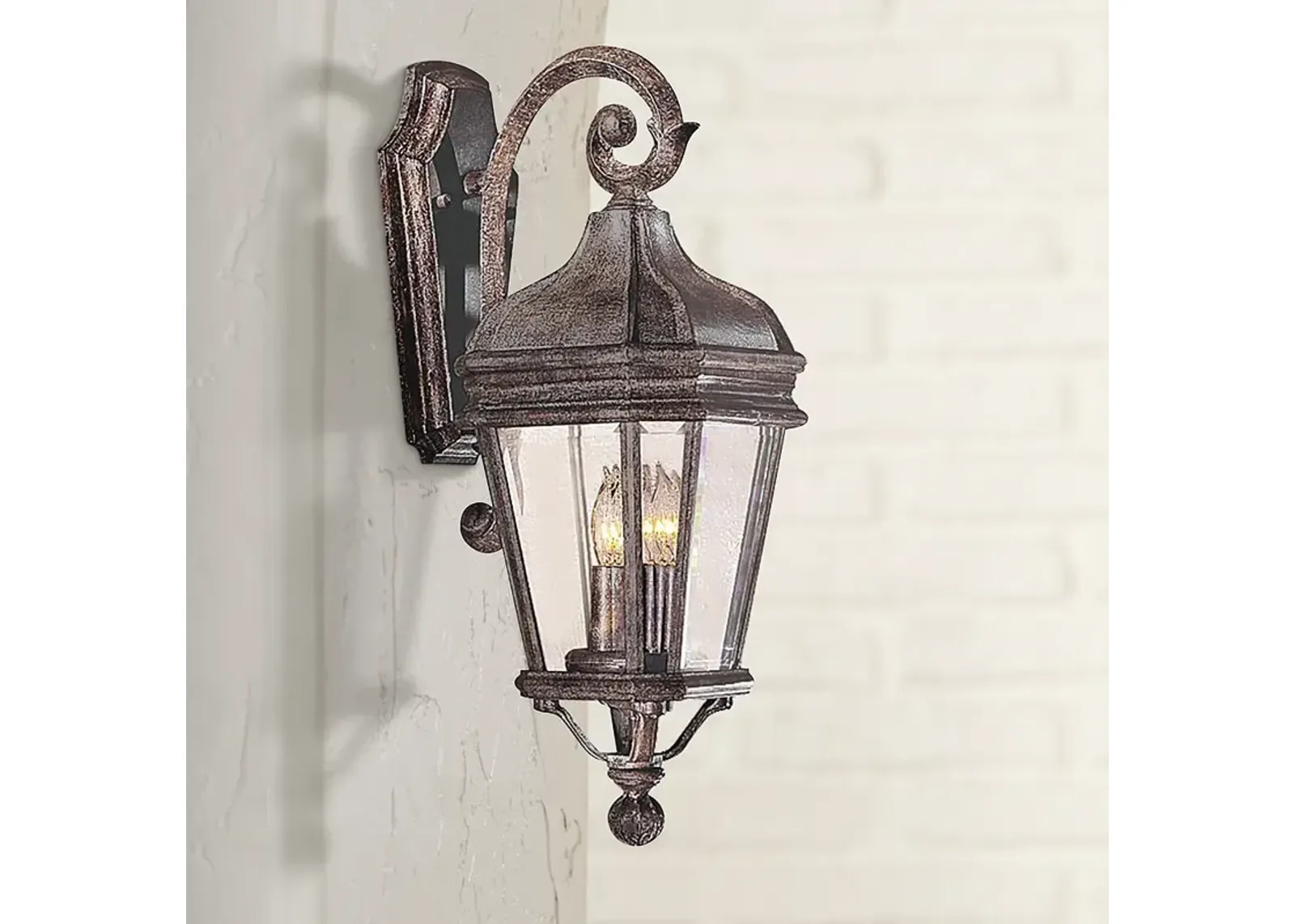 Harrison Series 21" High Outdoor Wall Light