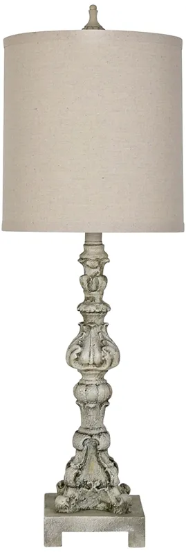 Crestview Collection Turner Gray Wash Table Lamp