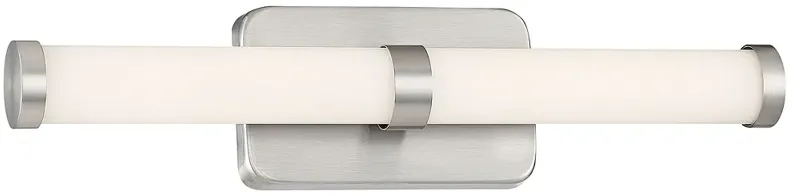 George Kovacs 20 1/4"W Brushed Nickel LED Bath Light