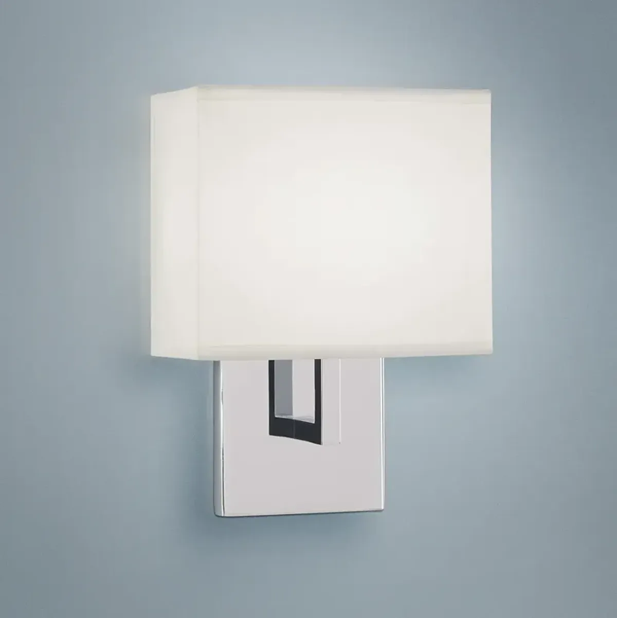 George Kovacs 7 3/4" Wide Chrome LED Wall Sconce