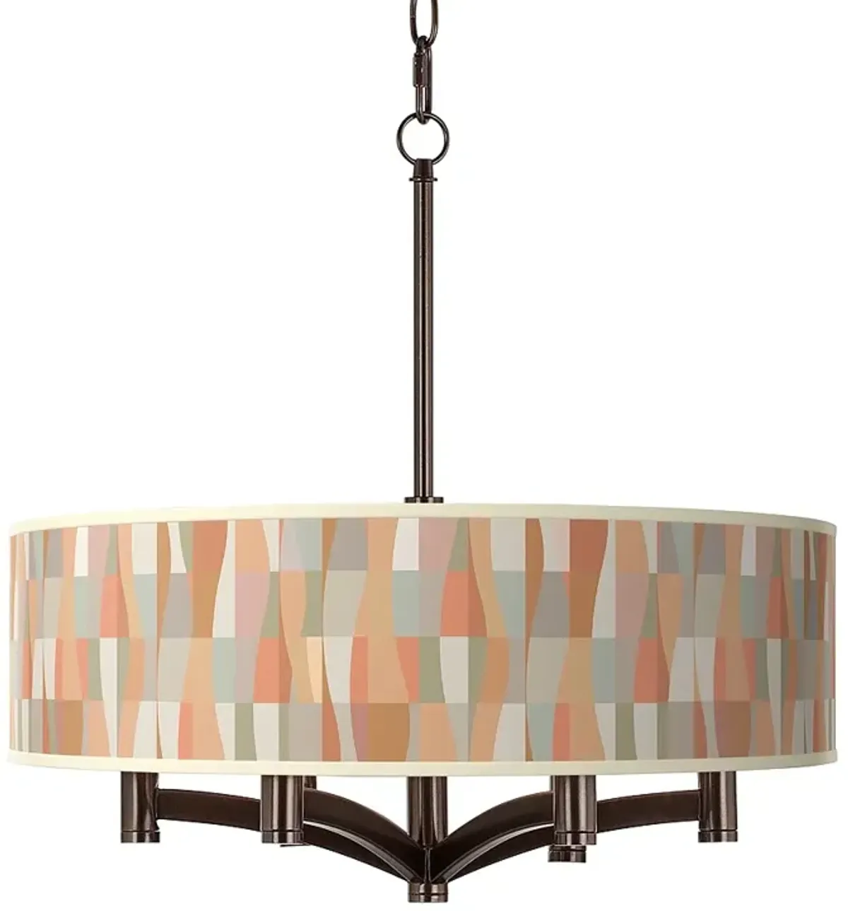 Sedona Ava 6-Light Bronze Pendant Chandelier