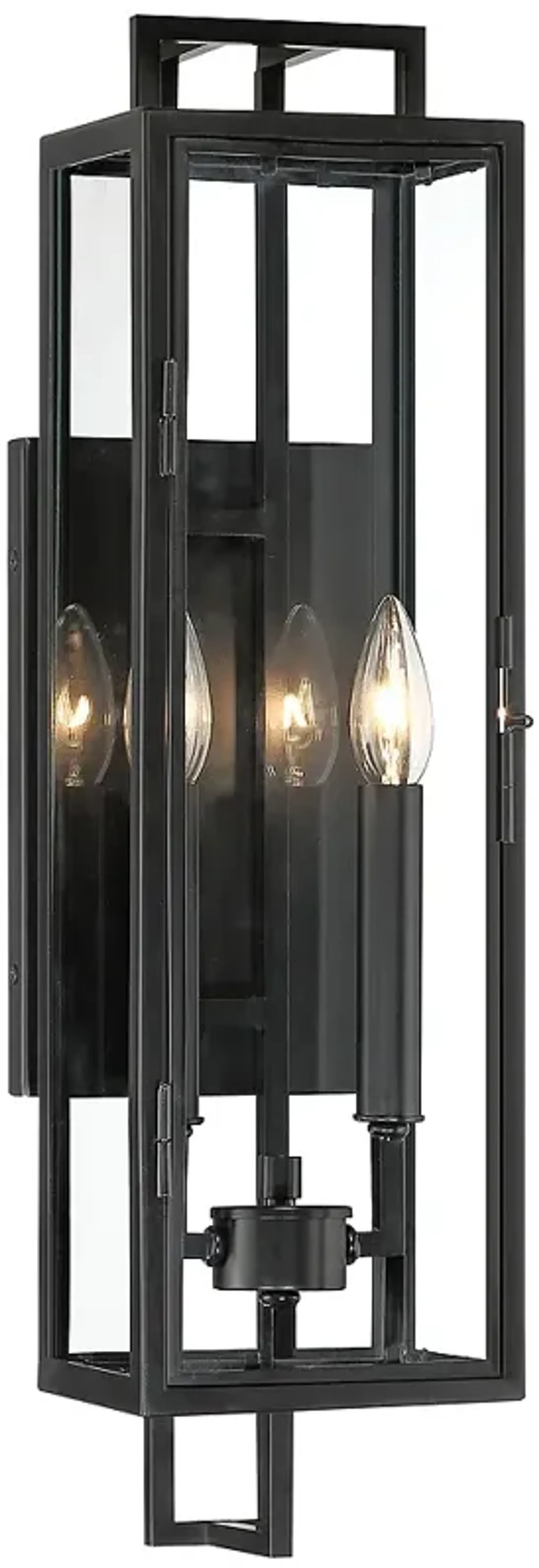Minka Knoll Road 23" High Coal 2-Light Outdoor Wall Light