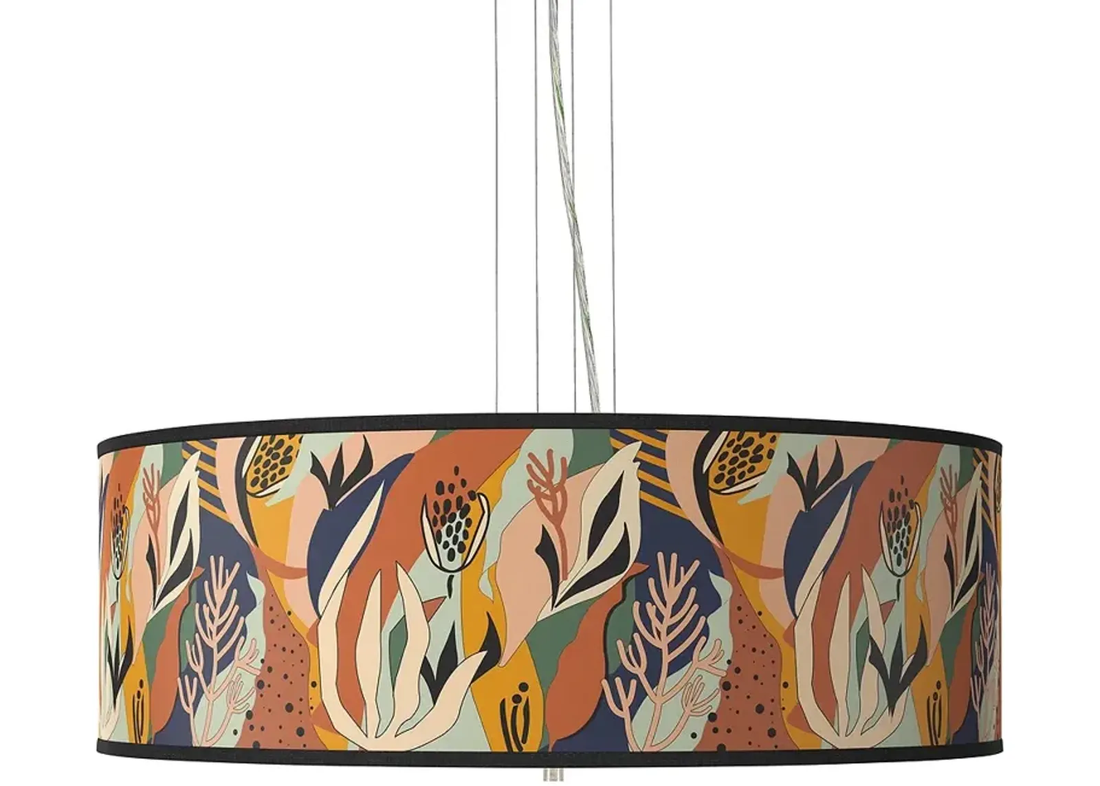 Wild Desert Giclee 24" Wide 4-Light Pendant Chandelier